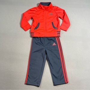 Adidas Kids Full Zip Jacket Track Suit Size 18M